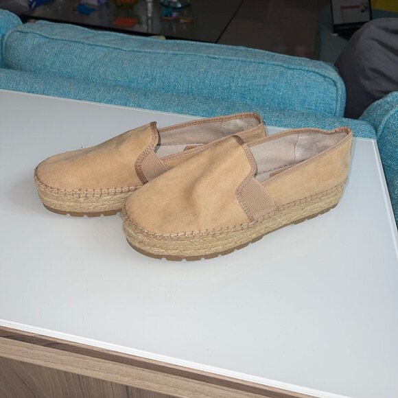 Circus By Sam Edelman Women Cora Loafers Size 8.5 Camel Manmade Elastic Slip On - Picture 11 of 15